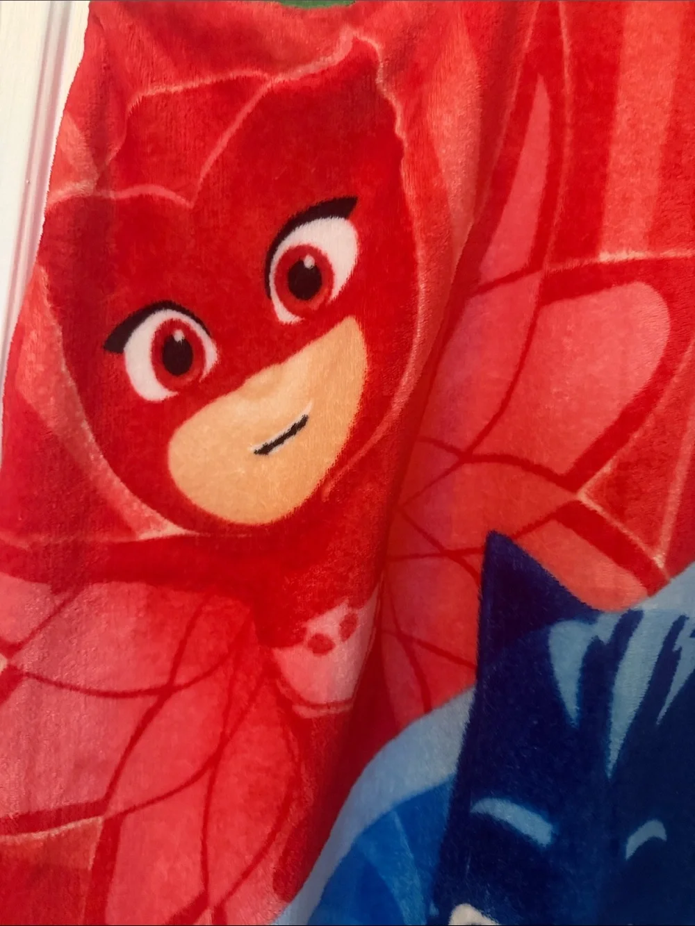 Disney PJ Masks Red Blue Green Kids Throw Blanket